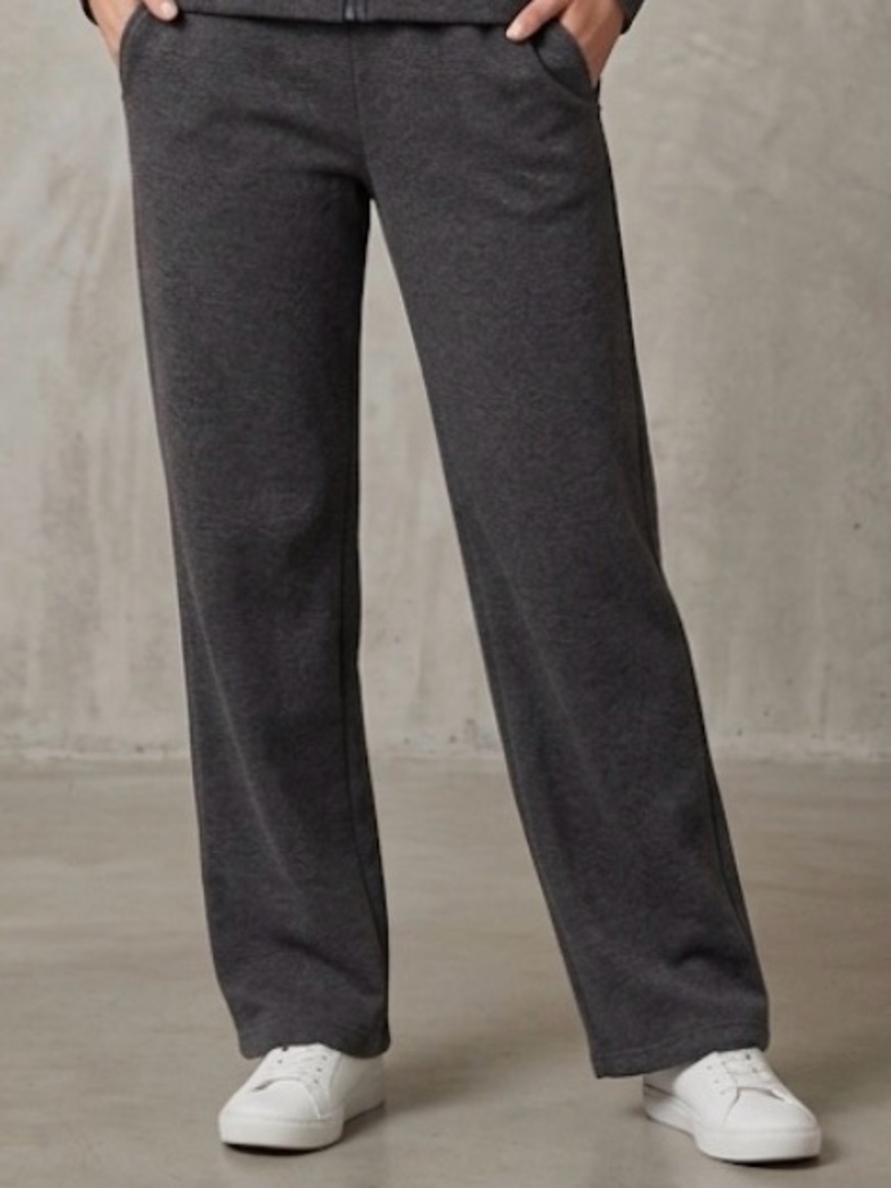 MONDEtta Black Fleece Pants women’s Size Small S New with Tags NWT